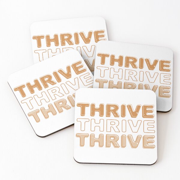 Item preview, Thrive Quote designed and sold by Cosy Fox.