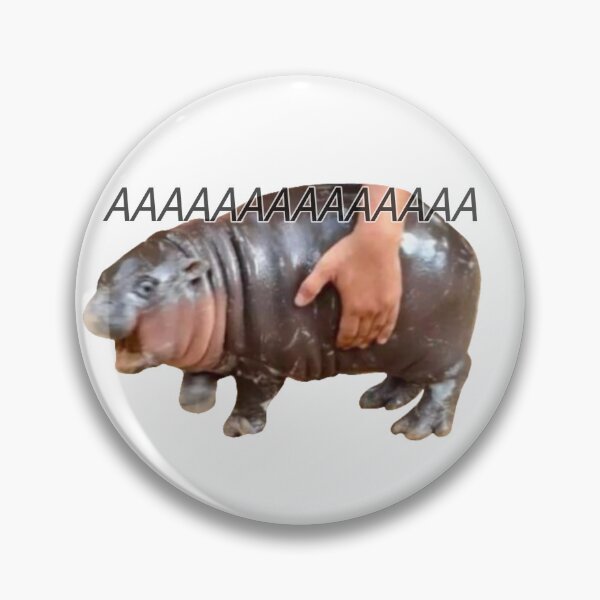 Item preview, Moo-Deng Baby Hippo designed and sold by SkyeTheCat.