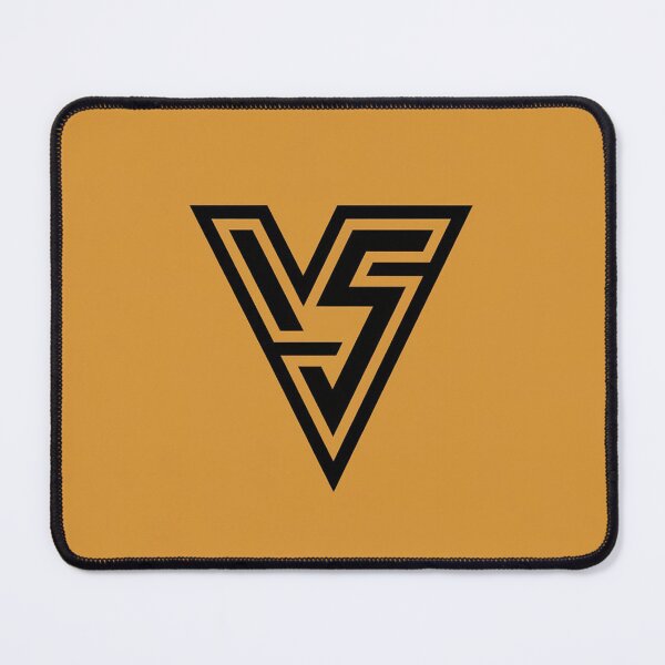 Item preview, a black and orange logo with the word vs on it designed and sold by Omar-mo24.