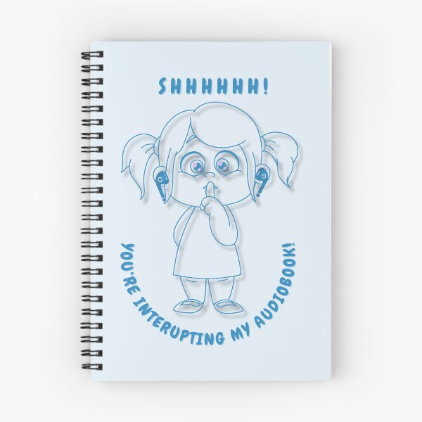 Item preview, SHHHH! You're Interrupting My Audiobook designed and sold by AngelGo73.