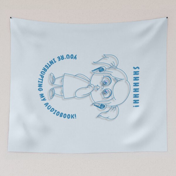 Item preview, SHHHH! You're Interrupting My Audiobook designed and sold by AngelGo73.