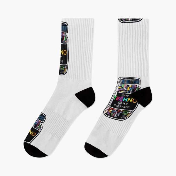 Item preview, "Techno Daily Dosage". For Techno Enthusiasts and DJs designed and sold by paulo silveira.