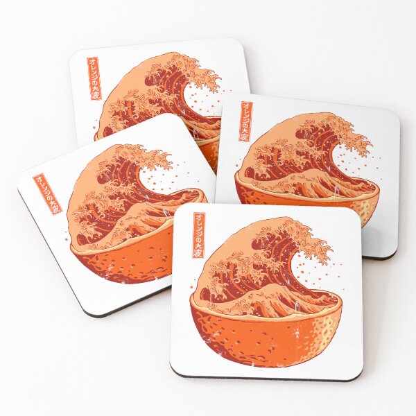 Item preview, The Great Wave of Orange designed and sold by Elan Harris.