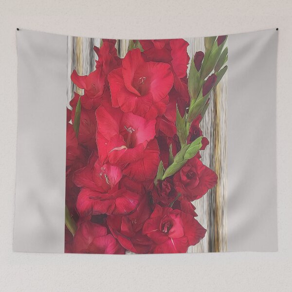 Item preview, Red Gladiolus designed and sold by bloomingvine.