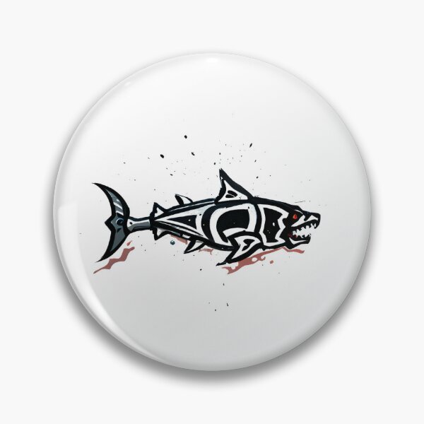 Item preview, Tribal shark designed and sold by Glenbobagins.