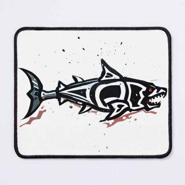Item preview, Tribal shark designed and sold by Glenbobagins.