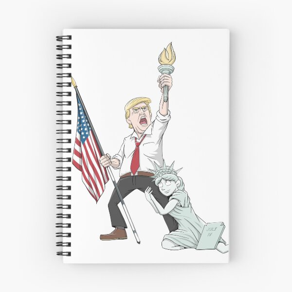 Item preview, USA Donald Trump Liberty July IV designed and sold by LifeArtInfinity.