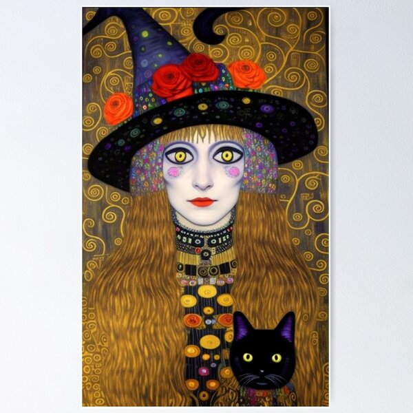 Item preview, Classic Abstract Witch Art designed and sold by TheDarkWardrobe.