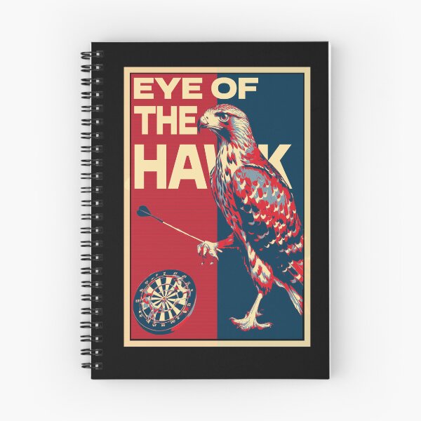 Item preview, Eye Of The Hawk Funny Hawk Playing Darts designed and sold by TrueArtsStore.