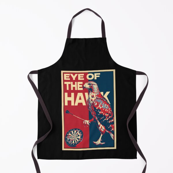 Item preview, Eye Of The Hawk Funny Hawk Playing Darts designed and sold by TrueArtsStore.
