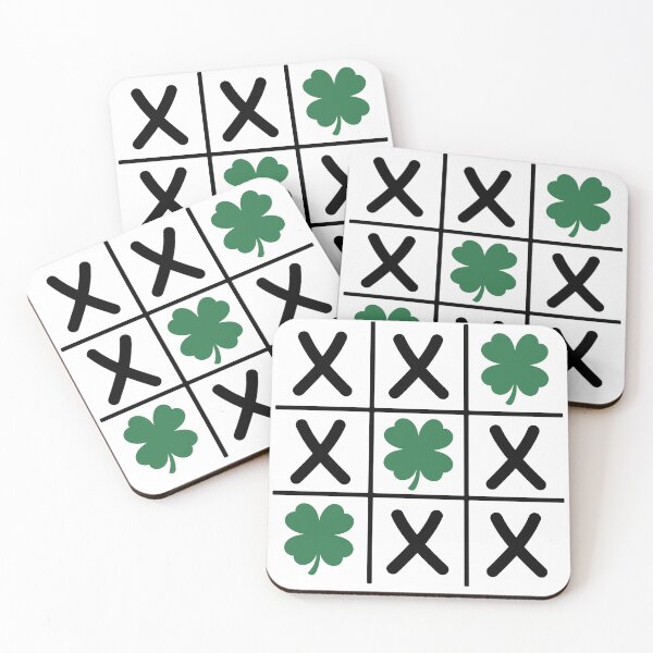 Item preview, TClovered Xs and Os: Playful Grid Design designed and sold by FrescoDesign.