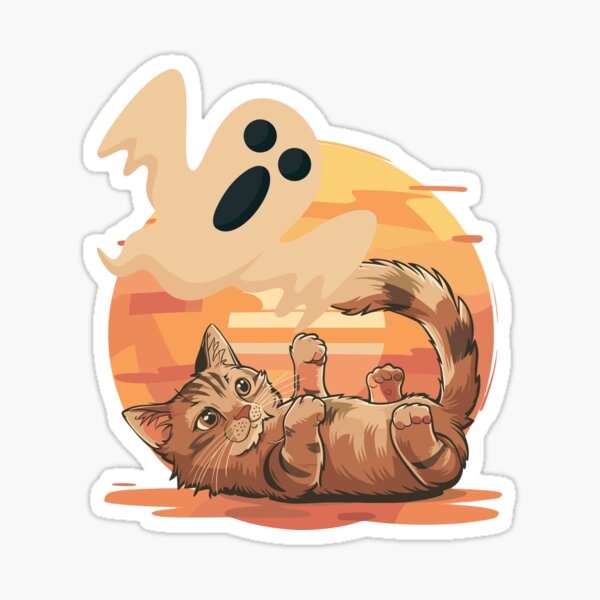 Item preview, Halloweencat, Halloween screaming crying designed and sold by artscreat.