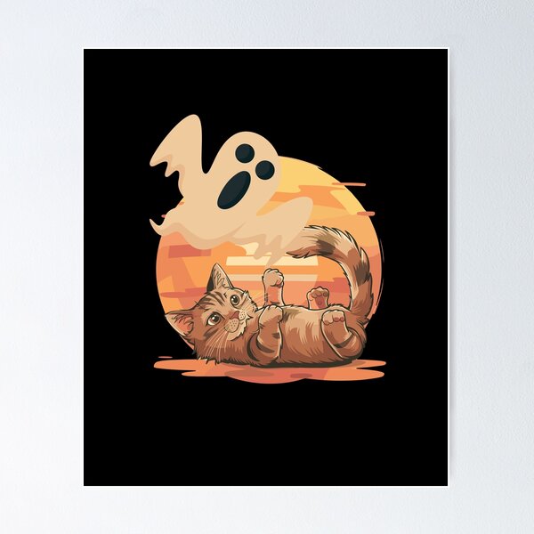 Item preview, Halloweencat, Halloween screaming crying designed and sold by artscreat.