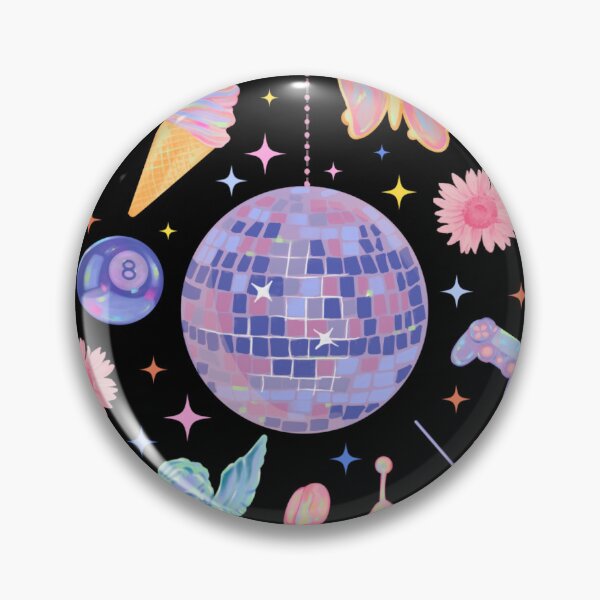 Item preview, Neon Dreams Y2K Pop Fantasy Disco Ball designed and sold by VergeDesigns.