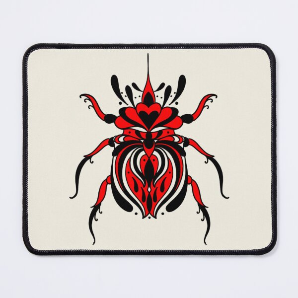 Item preview, Stunning Horn Beetle Artwork | Fine Line Design Meets Hungarian Culture designed and sold by susyrdesign.