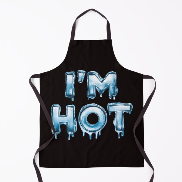Item preview, I'm Hot - Icey Letters Art designed and sold by PixelAlchemyX.