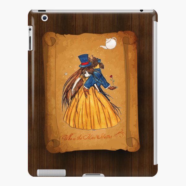 Who is the Mad Hatter ? Beauty and the Beast iPad Snap Case