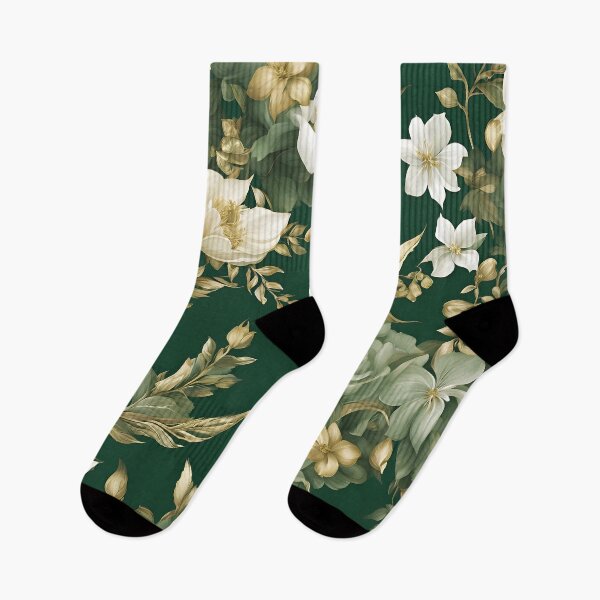 Item preview, Aesthetic design in shades of green & white designed and sold by oren-art.