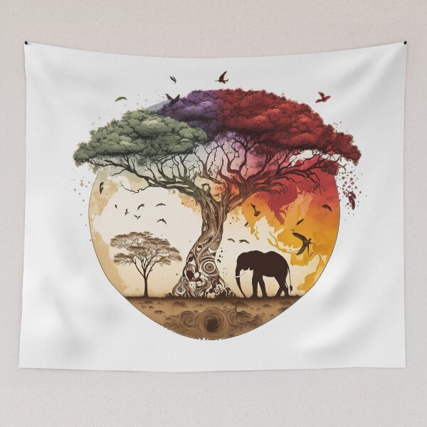 Item preview, Savanna Wonders: A Safari Journey designed and sold by WildlifeSafari.