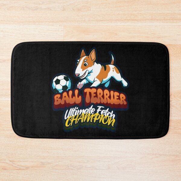Item preview, Ball Terrier Ultimate Fetch Champion Bull Terrier Soccer Design designed and sold by SleekVisuals.