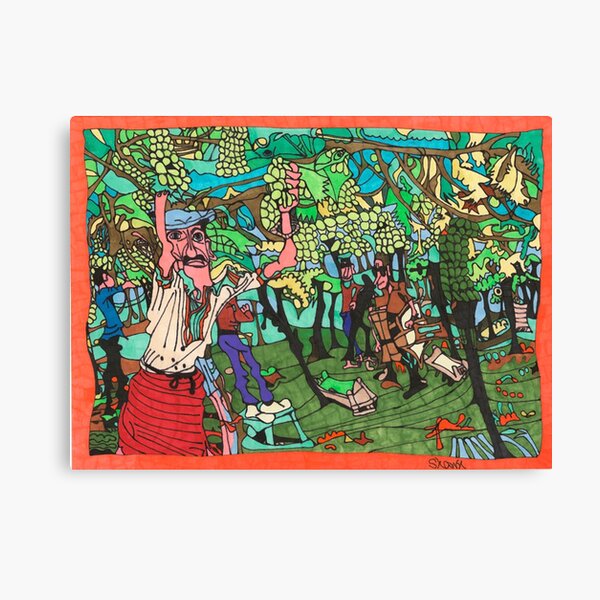 The Vineyard Canvas Print