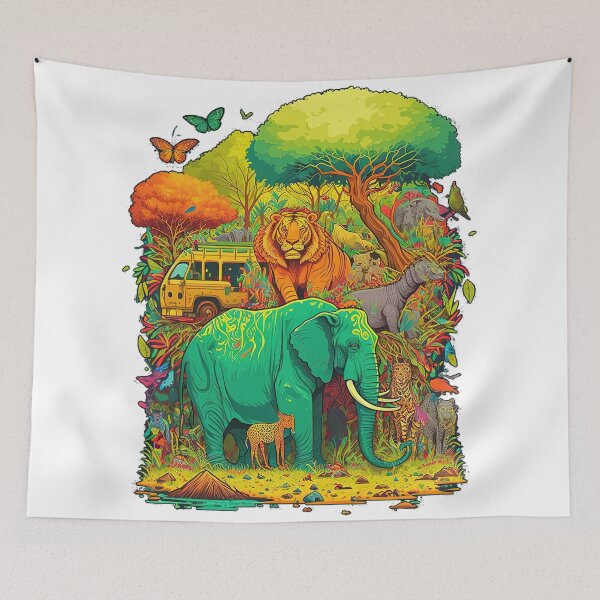 Item preview, Endless Horizon: Safari in the Open Plains designed and sold by WildlifeSafari.
