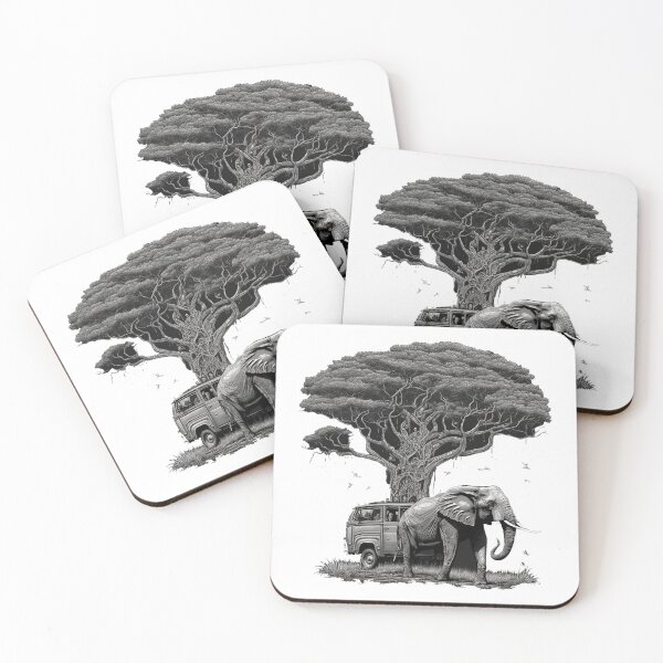 Item preview, Echoes of the Savanna: A Safari Journey designed and sold by WildlifeSafari.