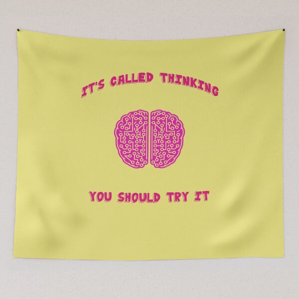 Item preview, It's Called Thinking, You Should Try It designed and sold by IronicalDesigns.
