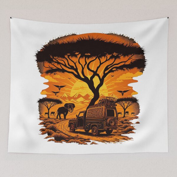 Item preview, King of the Savannah: Safari Majesty designed and sold by WildlifeSafari.