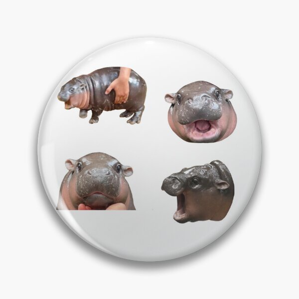 Item preview, Moo-Deng Hippo designed and sold by SkyeTheCat.