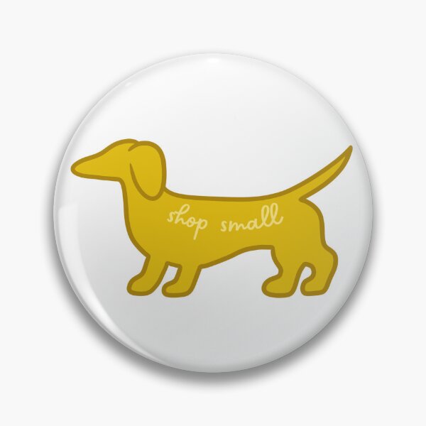 Item preview, Shop Small Dachshund- Yellow designed and sold by NDeYoungLLC.