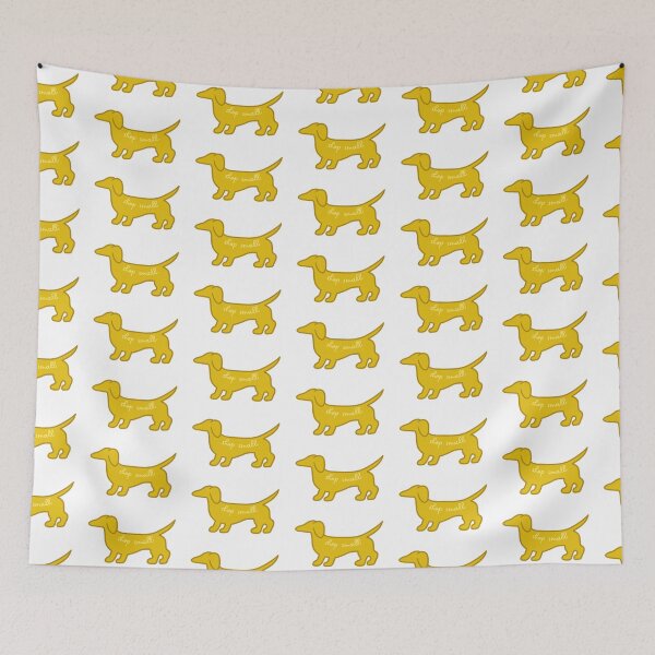 Item preview, Shop Small Dachshund- Yellow designed and sold by NDeYoungLLC.