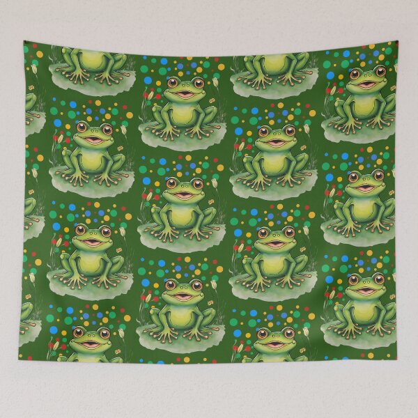 Item preview, Frog Animals Nature Ecology designed and sold by Design_Your_Day.