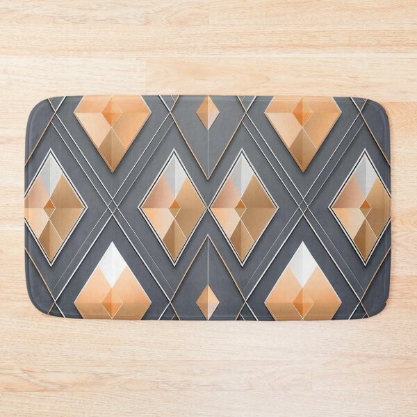Item preview, An Argyle pattern design featuring metallic effects, such as gold or silver lines. designed and sold by HEMRO.