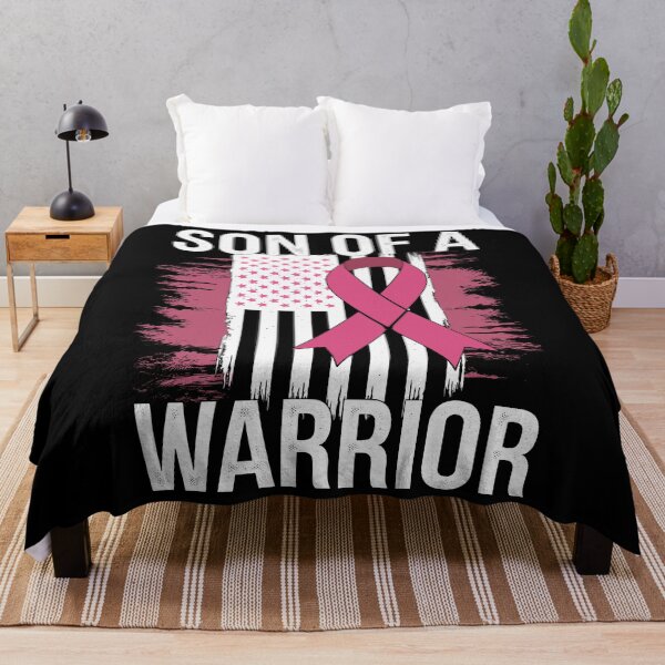 Item preview, Son of a Warrior Breast Cancer Awareness Ribbon Design designed and sold by Inspire-DuDe.