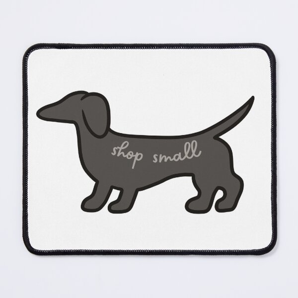 Item preview, Shop Small Dachshund- Gray designed and sold by NDeYoungLLC.