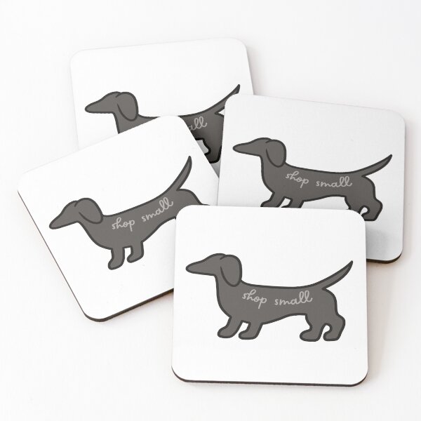 Item preview, Shop Small Dachshund- Gray designed and sold by NDeYoungLLC.