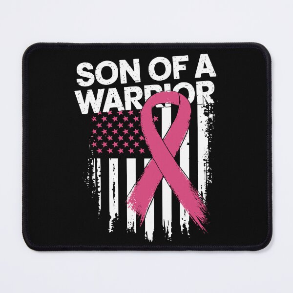 Item preview, Son of a Warrior Breast Cancer Awareness Ribbon Design designed and sold by Inspire-DuDe.
