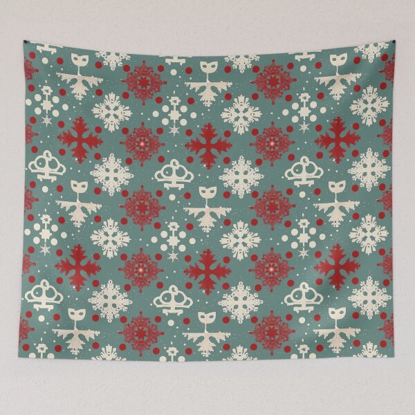 Item preview, Starry Christmas Pattern, Festive AI texture designed and sold by Clara Fruggeri.