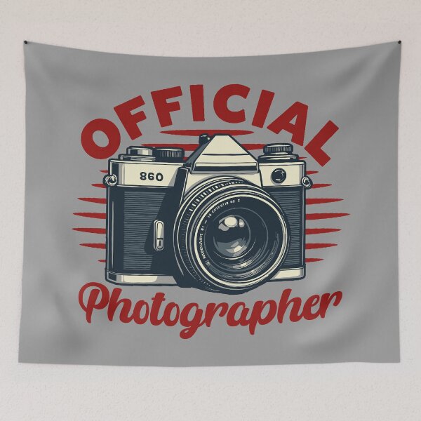 Item preview, Official Photographer - Vintage Camera designed and sold by Urban-Alien.