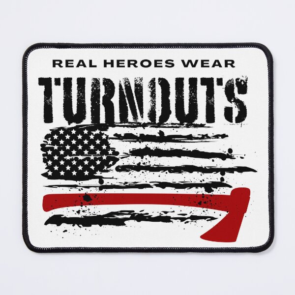 Item preview, Firefighter: Real Heroes Wear Turnouts designed and sold by VibingtoNature.