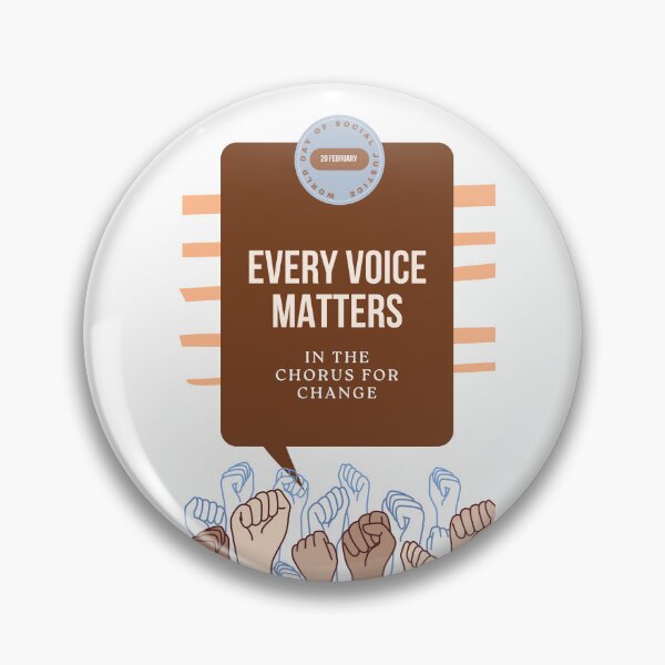 Item preview, Every Voice Matters, In The Chorus For Change  designed and sold by gbejule-ikomi.