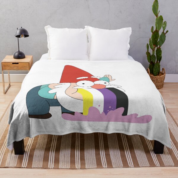 Item preview, Gravity Falls Gnome NonBinary Pride Flag designed and sold by gfmemer.
