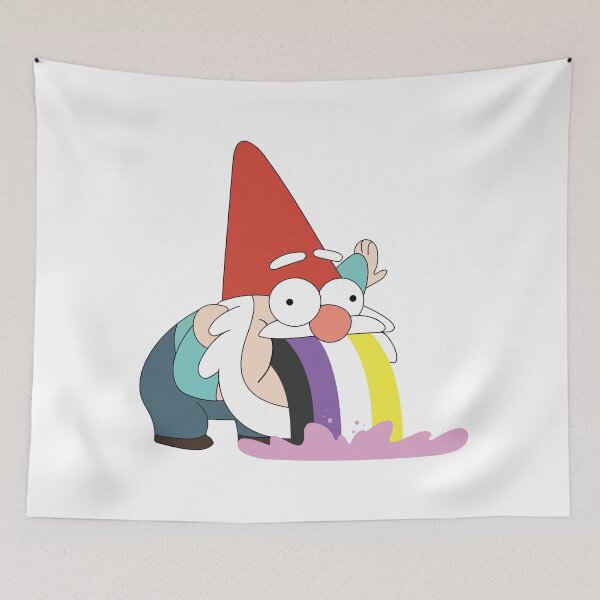 Item preview, Gravity Falls Gnome NonBinary Pride Flag designed and sold by gfmemer.