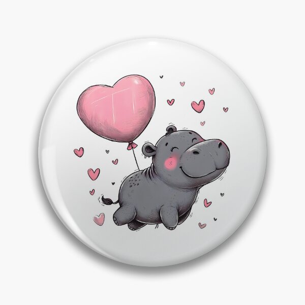 Item preview, Adorable Moo Deng: The Viral Baby Hippo Design for T-Shirts and More designed and sold by H Jonas.