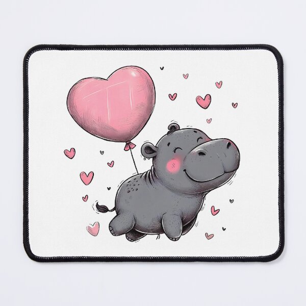Item preview, Adorable Moo Deng: The Viral Baby Hippo Design for T-Shirts and More designed and sold by H Jonas.