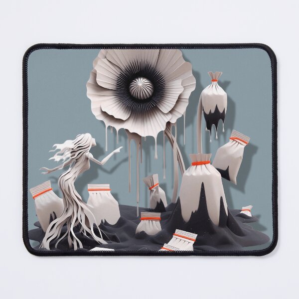 Item preview, Addiction Beautiful Horror Poppy Opiate Drugs Poppies designed and sold by SomniferumWars.