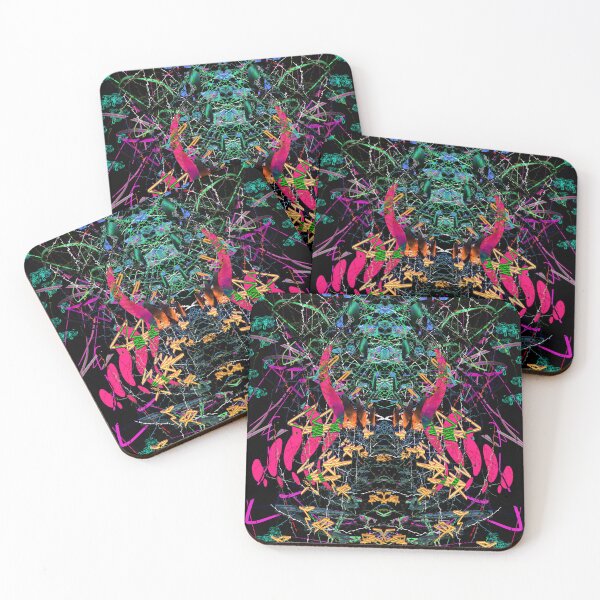 Item preview, Abstract Psychedelic Symmetry 5 designed and sold by Discordant Dreams Art.