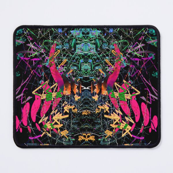 Item preview, Abstract Psychedelic Symmetry 5 designed and sold by Discordant Dreams Art.