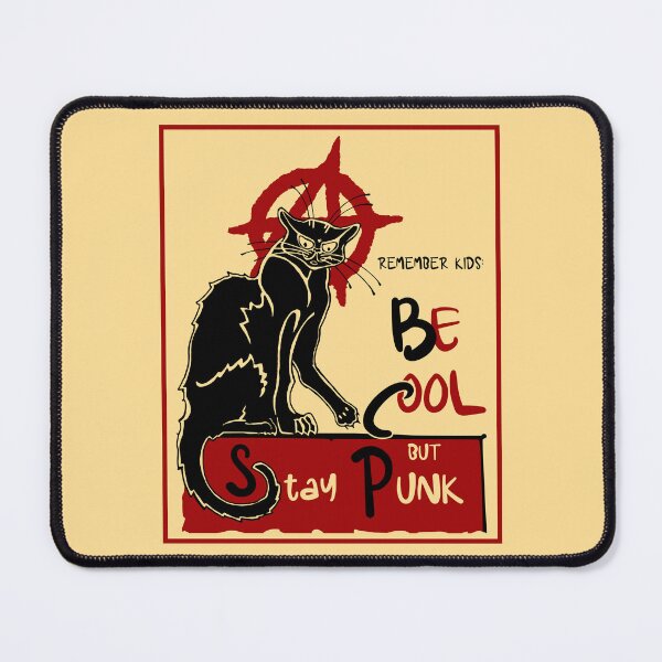 Item preview, Be Cool, Stay Punk designed and sold by happynerdyshirt.